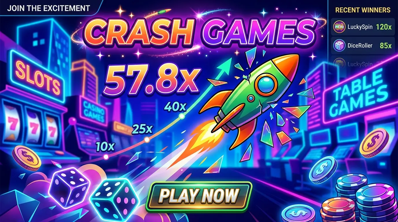 Crashspil hos Pip casino